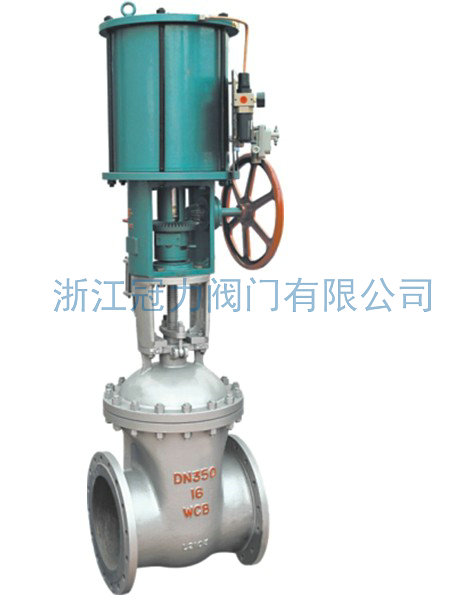 氣動閘閥是在怎樣保證密封面的密封性？