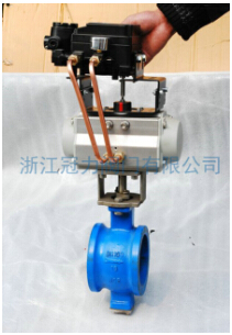 氣動(dòng)V型調(diào)節(jié)球閥的兩種動(dòng)作原理？